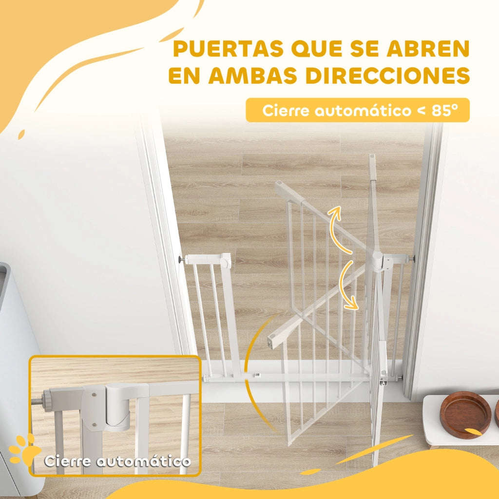 Barriera Sicurezza Bambini ¨C zephmum ¨C 76-88 cm Bianco