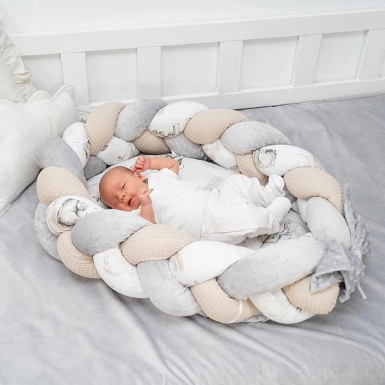 Cocoon per Bambini con Cuscino a Viti per Massima Sicurezza e Comfort