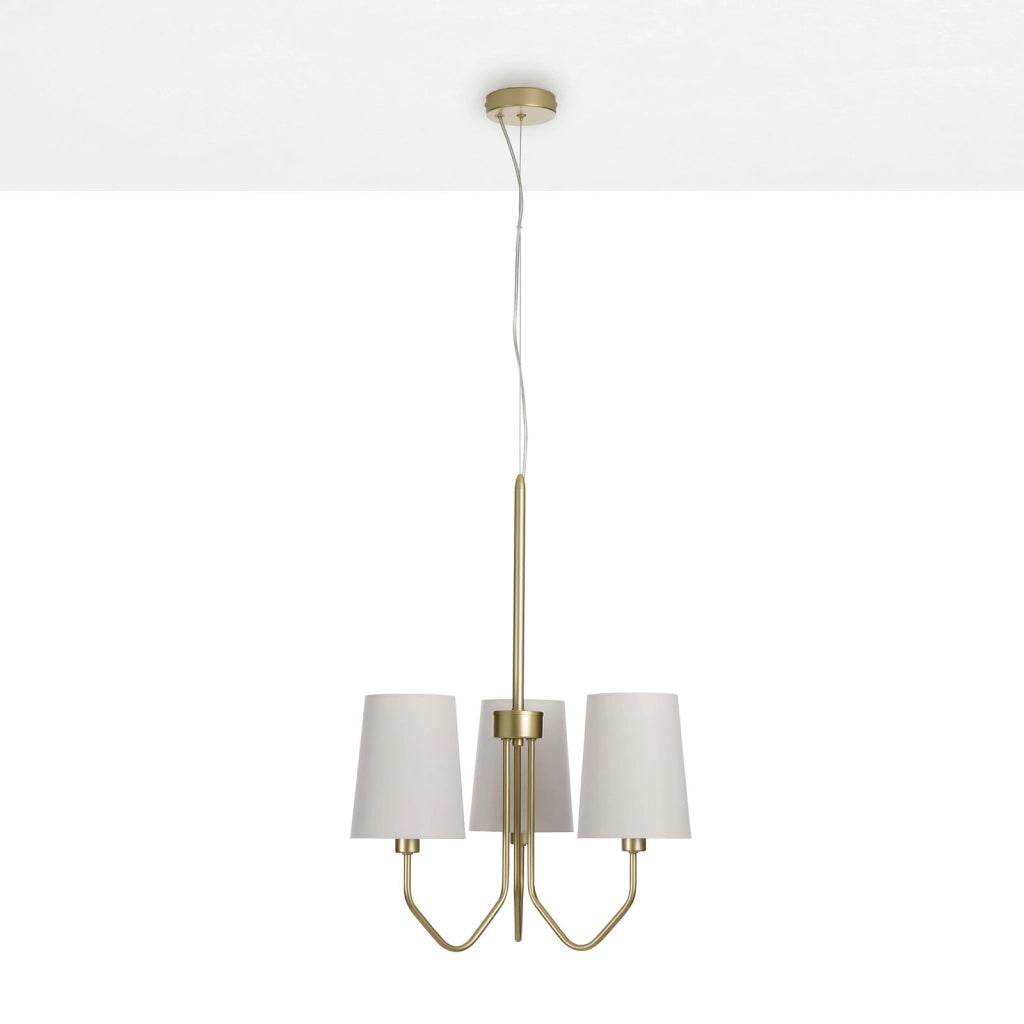 Lampadario 3L  ALVAR oro