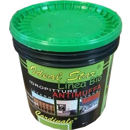 IDROPITTURA LAVABILE ANTIMUFFA IDEAL STAR 4 lt - IDEAL STAR