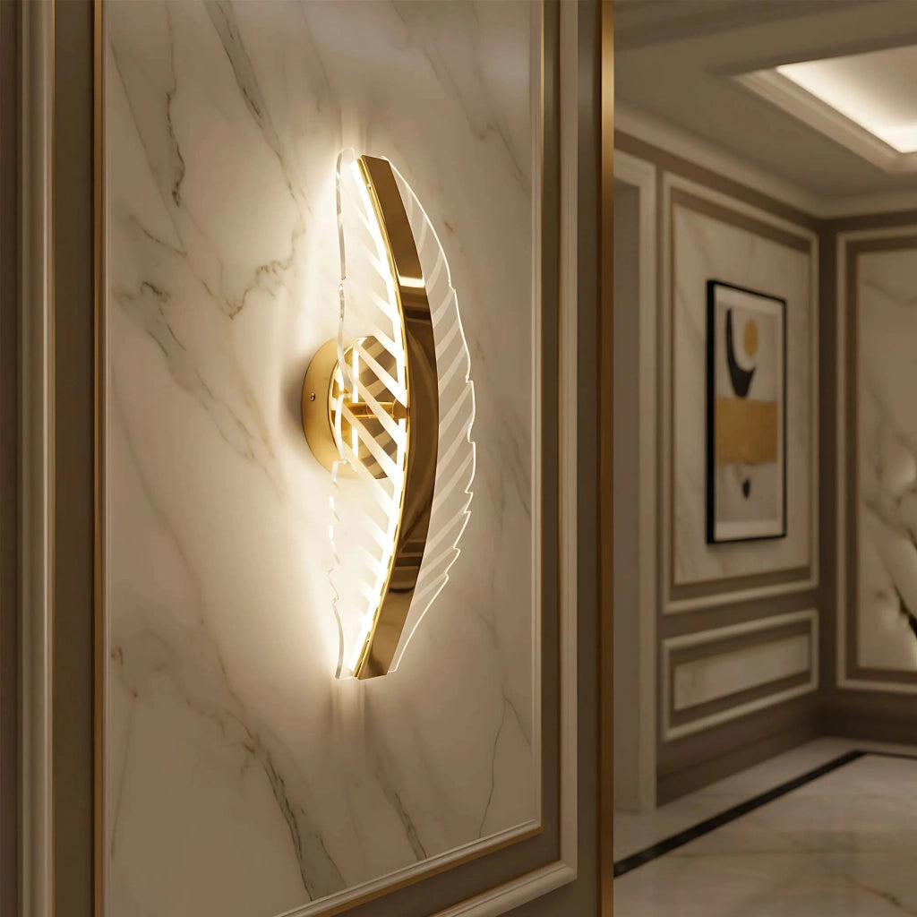 Lampada Da Parete Led G140-w Gold
