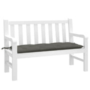 Cuscino Panca Giardino Grigio Scuro Mélange 120x50x7 cm Tessuto 4002543