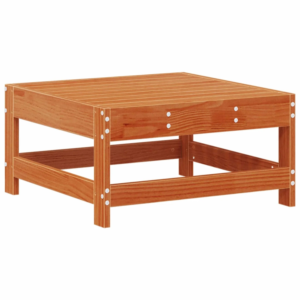 Set Lounge da Giardino 8 pcs Marrone Cera