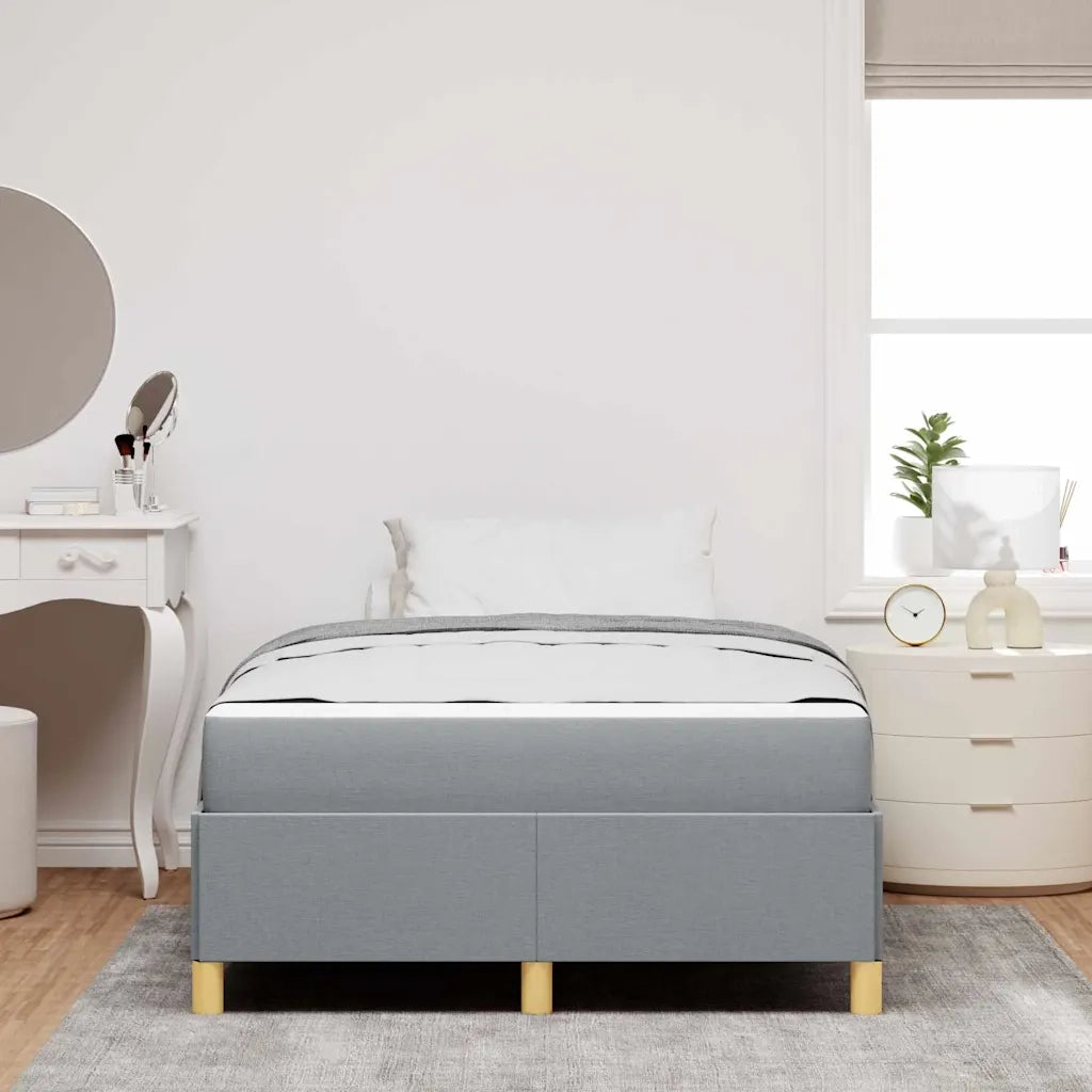 Struttura del letto Grigio chiaro 120 x 200 cm Tessuto 3398927