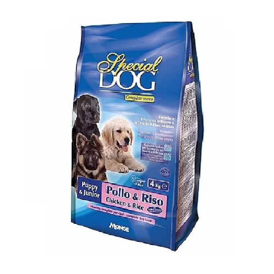 CROCCHETTE PER CANI JUNIOR 'SPECIAL DOG' pollo e riso - kg 1,5  - MONGE