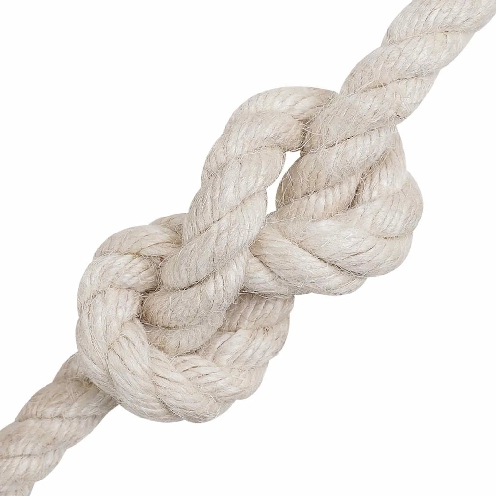 Corda | Fune di Juta 10 Bianco 100% juta Tossa