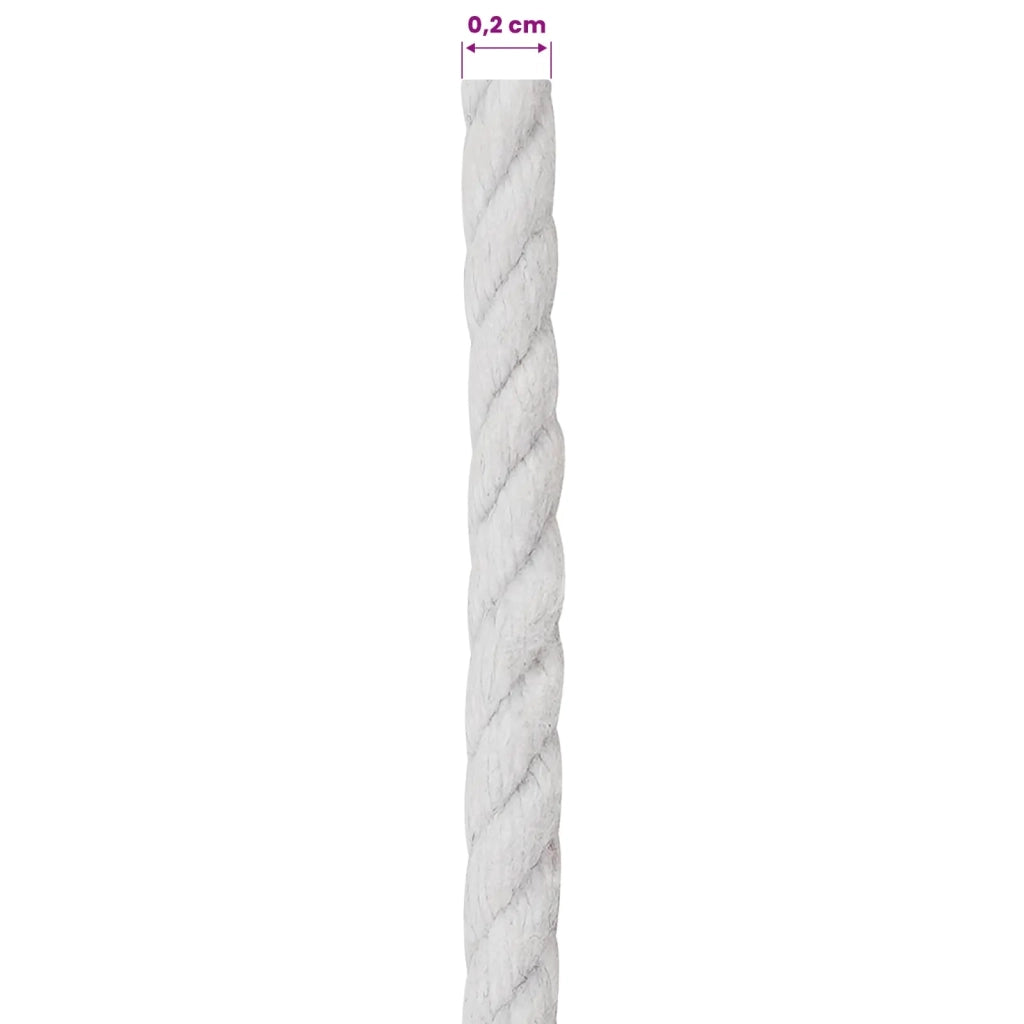 Corda 10 pcs Bianco Cotone 42011843