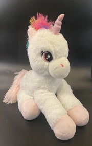 Plush Regalo Arcobaleno Unicorno Cuscino 33cm