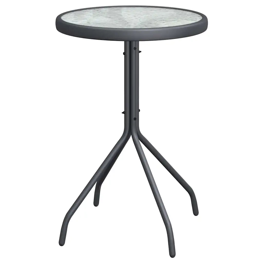 Set Bistro da Giardino 3 pcs Grigio Acciaio 42003979
