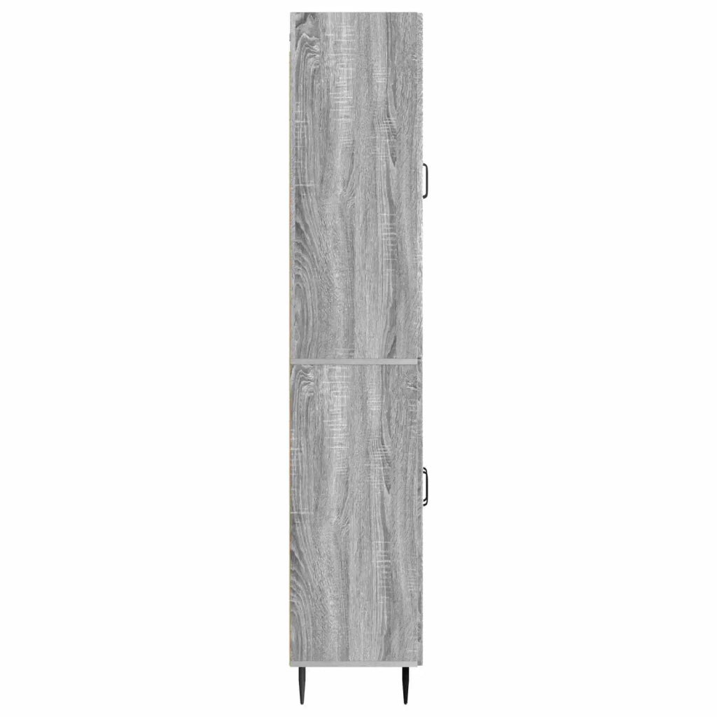 Set di armadi 2 pcs Sonoma grigio 66 x 34,5 x 89,5 cm 3416625