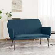 Panca Blu 108x79x79 cm in Velluto 351391
