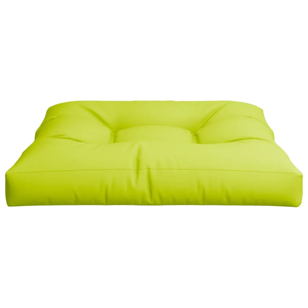 Cuscino per Divano-Cuscini per Sofa Pallet Verde Brillante 80x80x12 cm