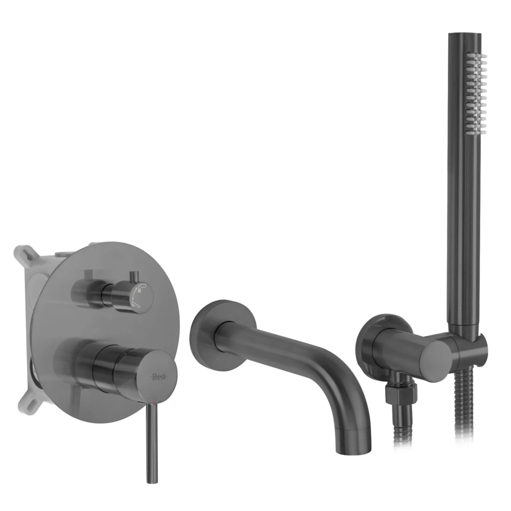 Rubinetto Da Vasca Rea Lungo Titan + Box