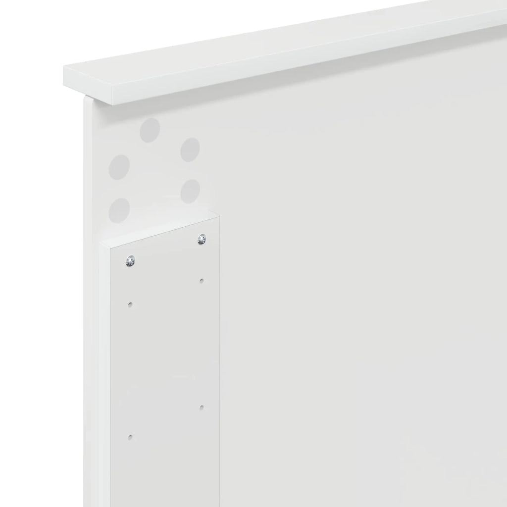 Testiera | Testata Bianco Lucido 100 cm Legno ingegnerizzato