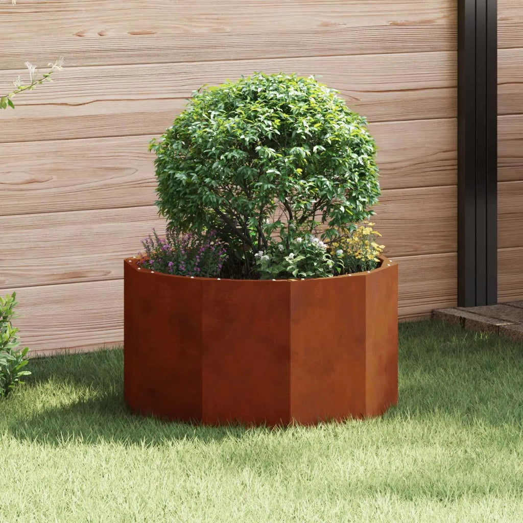 Fioriera Ruggine 60 x 60 x 35 cm 883744