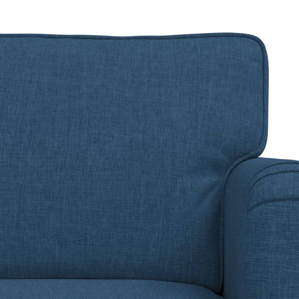 Set di divani 2 pcs Blu 162 x 80 x 85 cm Tessuto 3407566