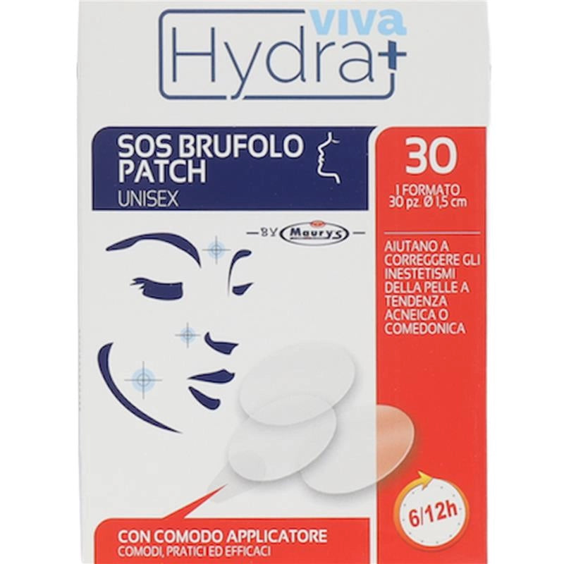 HYDRA VIVA+ PATCH COSMETICI PER PELLE ACNEICA IN CONFEZIONE DA 30 PEZZI