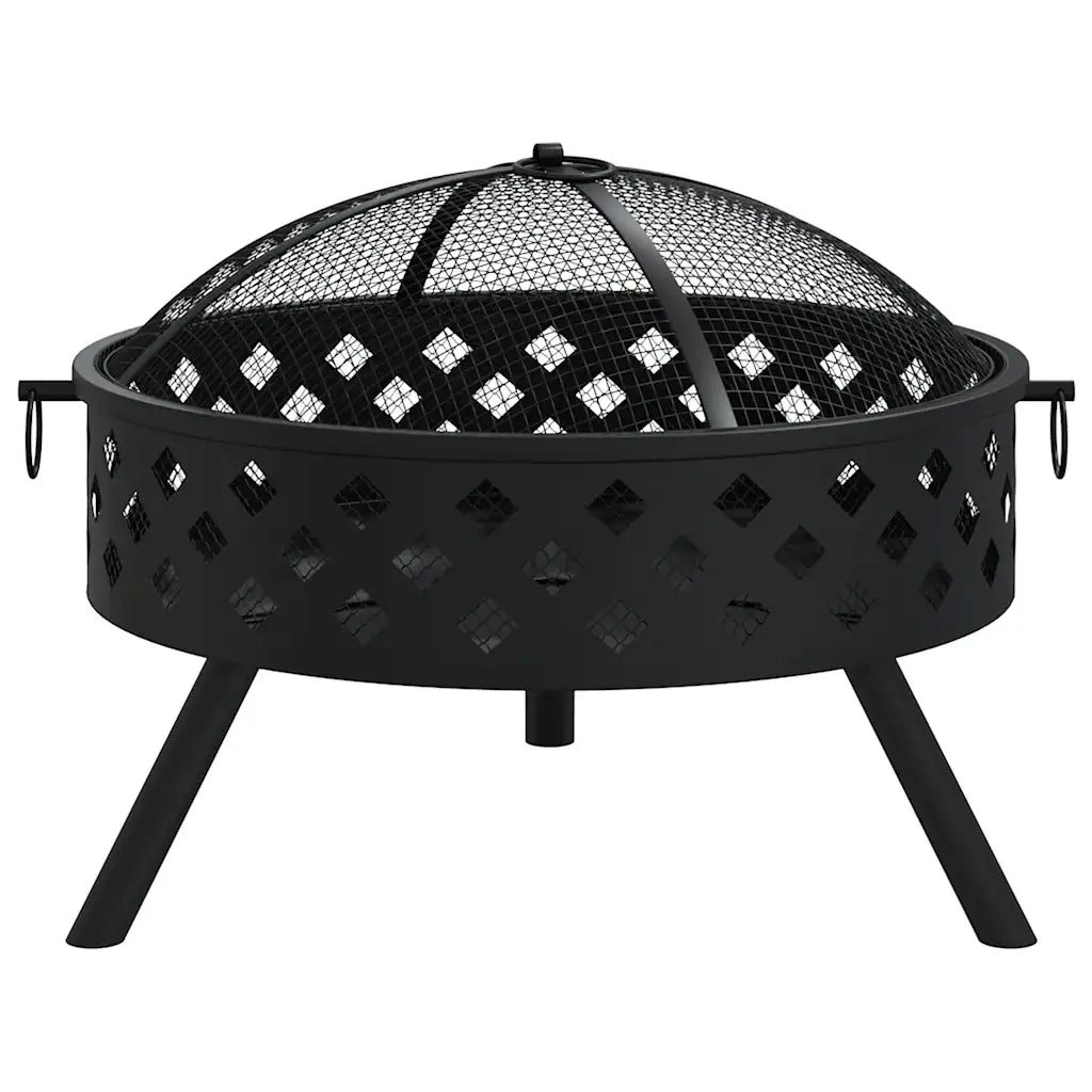 Braciere con Attizzatoio 58 cm XXL in Acciaio 360062