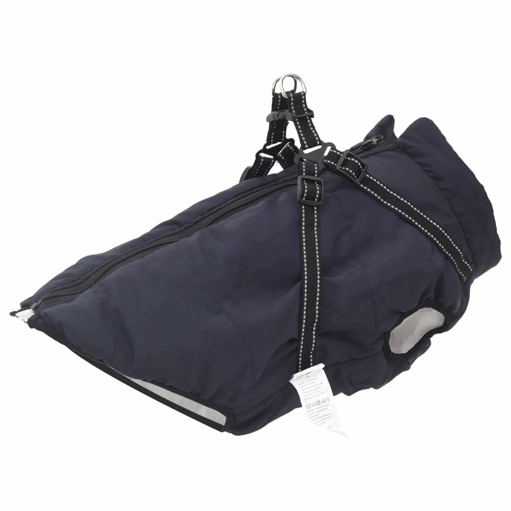 Cappotto per Cani Blu navy 6XL Pile e Poliestere 3422546