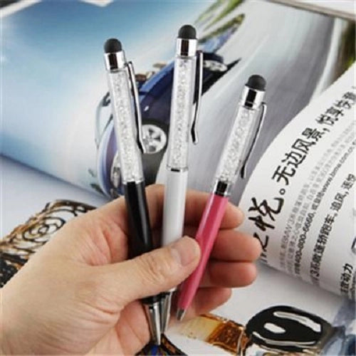 PENNINO CON STRASS STYLUS PEN PENNA PER TOUCH SCREEN PER IPAD IPHONE SAMSUNG