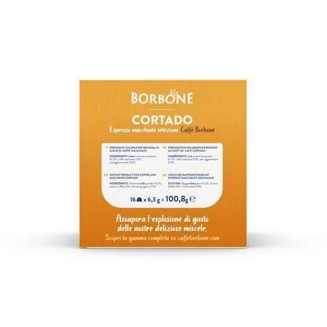 Caffe Borbone DGCORTADO16 capsula e cialda da caffè Capsule caffè 16 pz