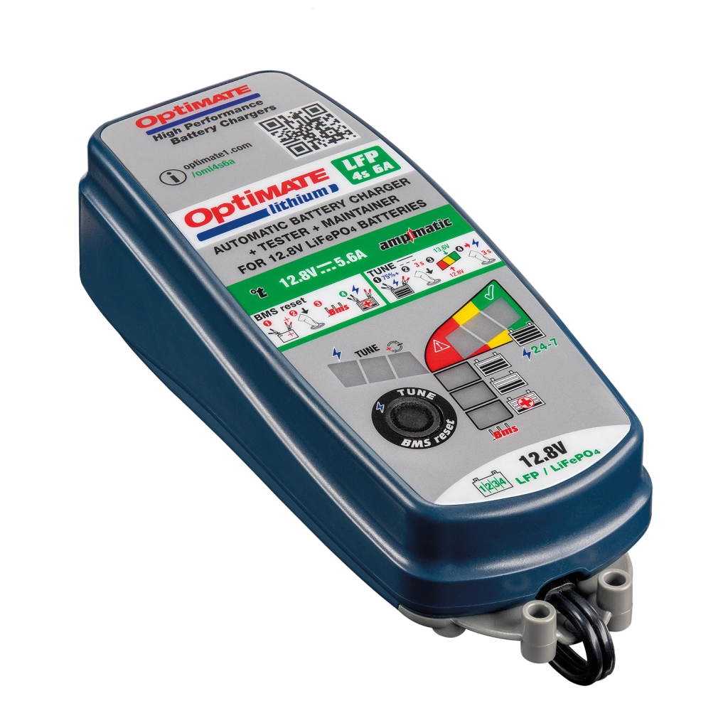 CARICABATTERIE OPTIMATE LITHIUM 4S per batterie da 12.8V 6A