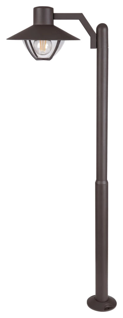 Lampione da giardino Almada bronzo E27 IP44 Rabalux
