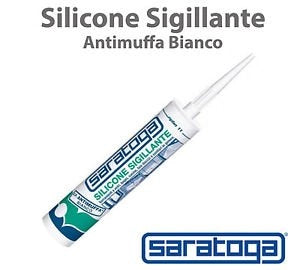 Silicone bianco antimuffa 280ml