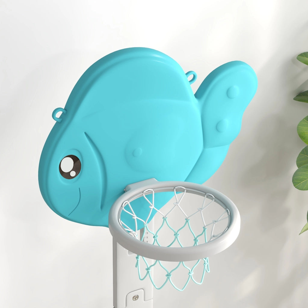 Casetta portagiochi multifunzione per bambini ¨C Minimal ¨C blu e gris