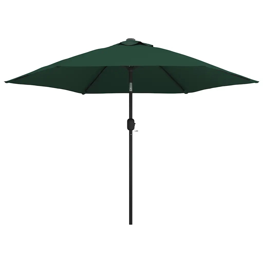 Ombrello | Parasolne a Sbalzo da Giardino con LED 3 m Verde