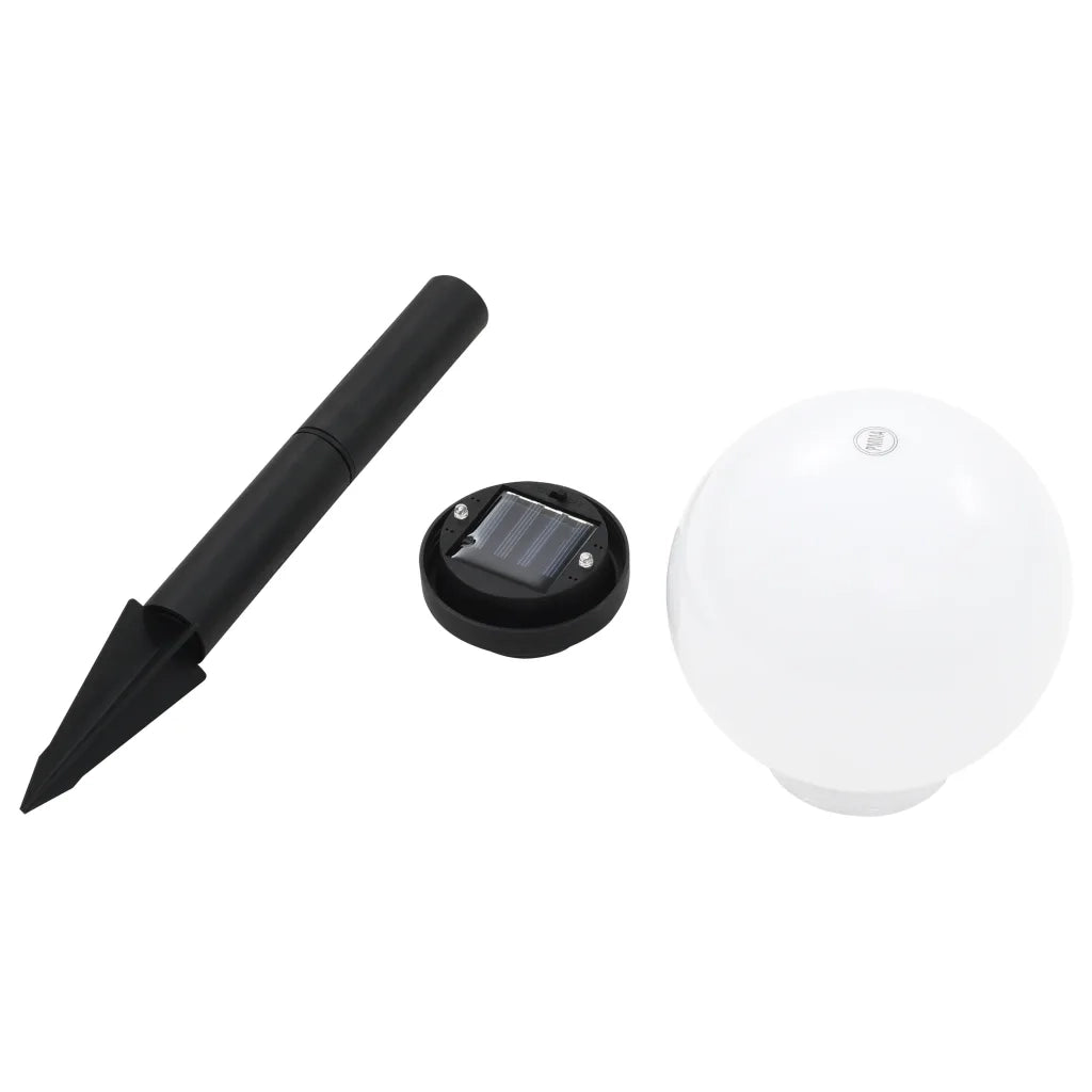 Lampade Solari da Esterno 8 pz LED Sferiche 15 cm RGB CFW3873034