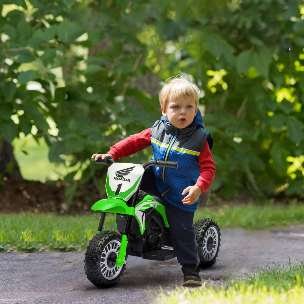 Moto Elettrica per Bambini ¨C Minimal ¨C Verde, 18-36 Mesi