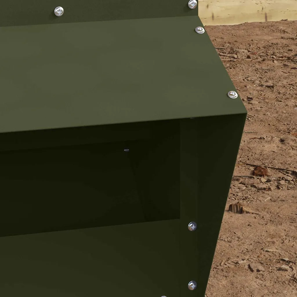 Feeder per pollo Verde oliva 20 x 25 x 35 cm CFW9916046