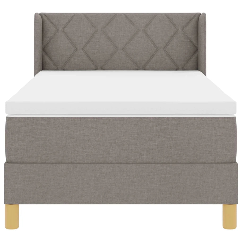 Letto a molle con materasso Talpa 200 x 90 cm Tessuto 3341339