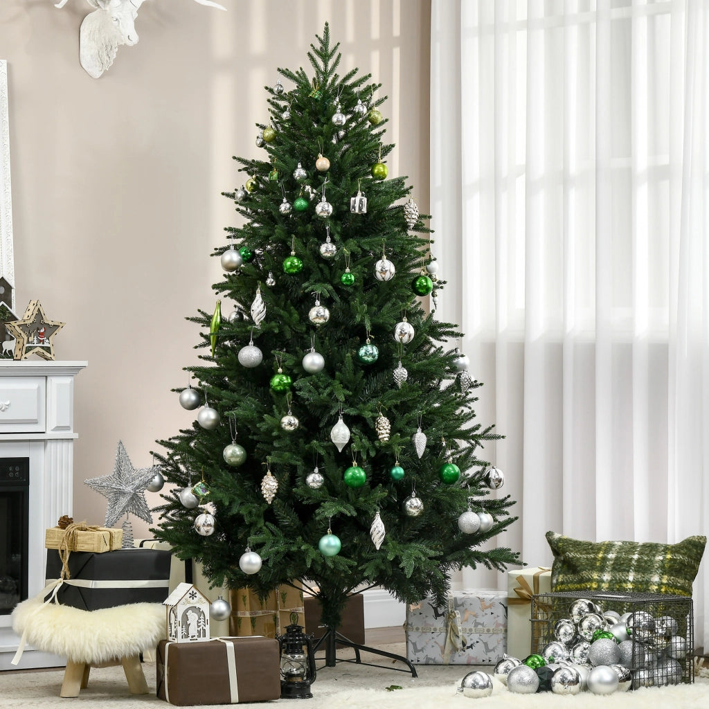 Albero di Natale Artificiale ¨C Xylo ¨C Verde, 180 cm, Effetto Realistico