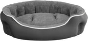 Letto per cani e gatti, argento, 59 x 53 x 18 cm