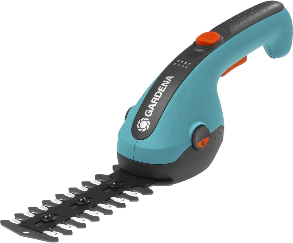 Gardena 09885-30 ClassicCut Li Forbici senza filo per erba e cespugli Lama intercambiabile Batteria Li-ion 3,6 V 2,5 Ah colore Turchese-Nero