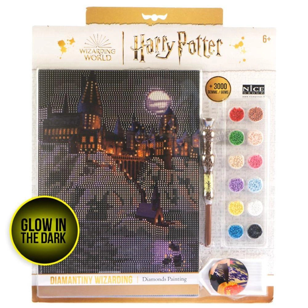 diamantiny wizarding hp landscape - boats to hogwarts