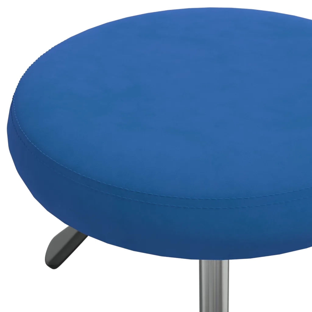 Sedia da Pranzo Blu in Velluto 3085731