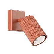 Lampada da parete KARBON rosso ocra