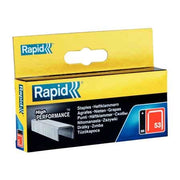 GRAFFE PER FISSATRICE MANUALE n° 53 Per codice 0496602 - H. 6 mm - confezione 5000 pezzi - RAPID