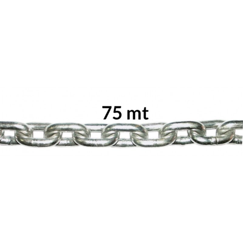 CATENA INOX CALIBRATA Ø MM.12 MT 75