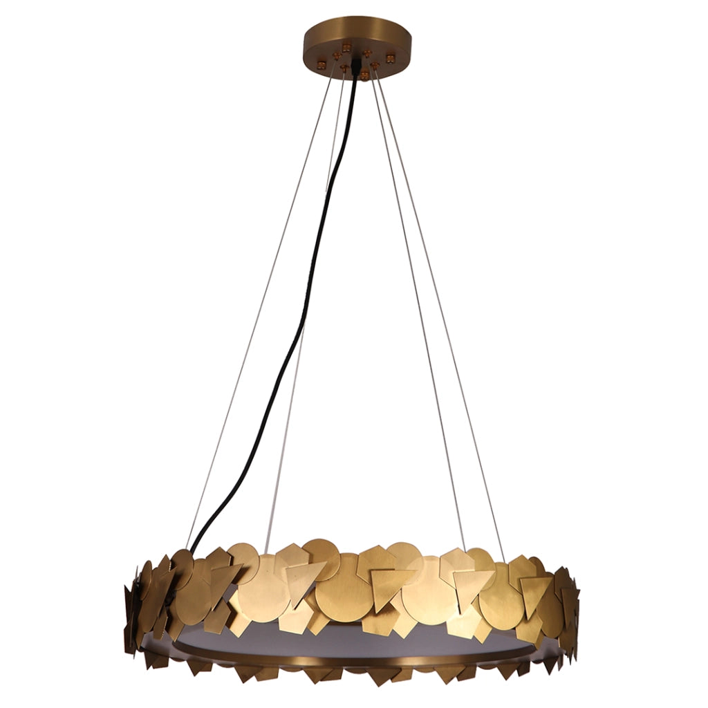 Lampada a sospensione Milagro SOHO LED 24W oro Ø50