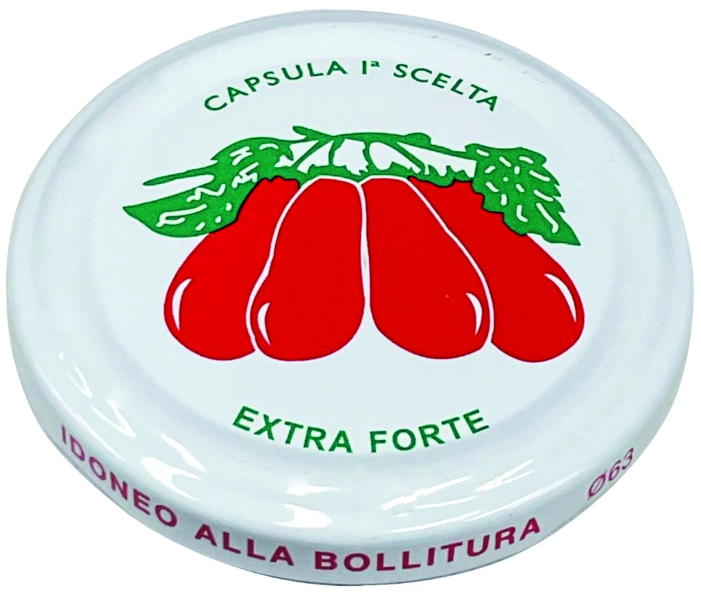 TAPPO CAPSULA POMODORO 100 PZ Ø mm. 82