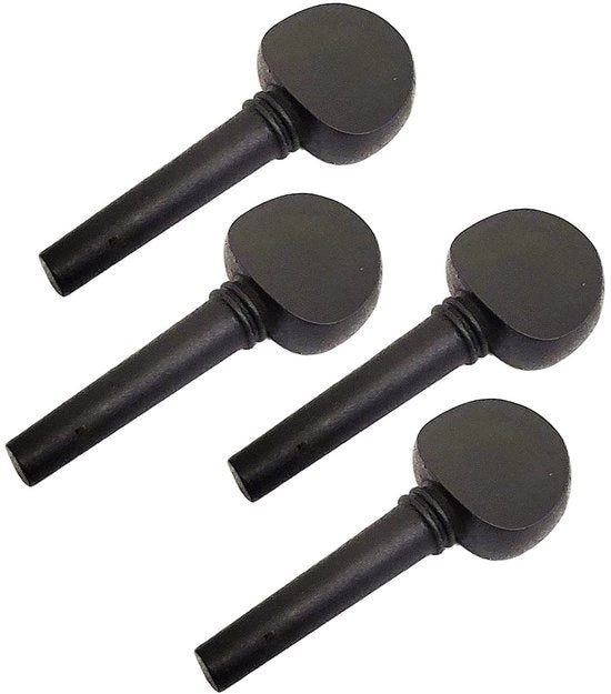 Set di Chiavi di Accordatura per Violino - 4 Pezzi - 59 mm Lunghezza - 22 mm Larghezza - di Alta Qualità e Duratura - Meccanismo di Accordatura per Violino
