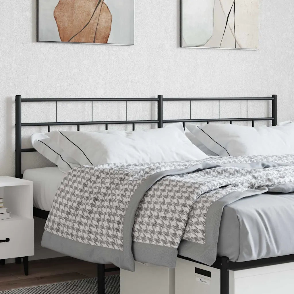 Testiera di Ricambio in Metallo Nero 160 cm 355694