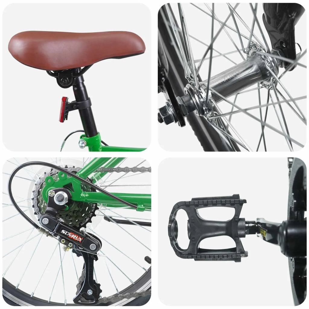 Bicicletta per Bambini 20 Pollici 6-Speed