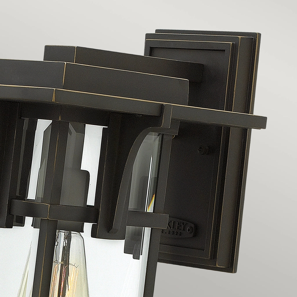 Applique esterna Manhattan Hinkley E27 bronzo IP44