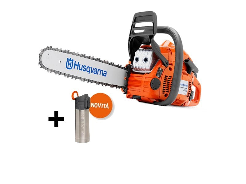 Motosega Husqvarna 445 S a scoppio 50,2cc barra 40 cm multiuso