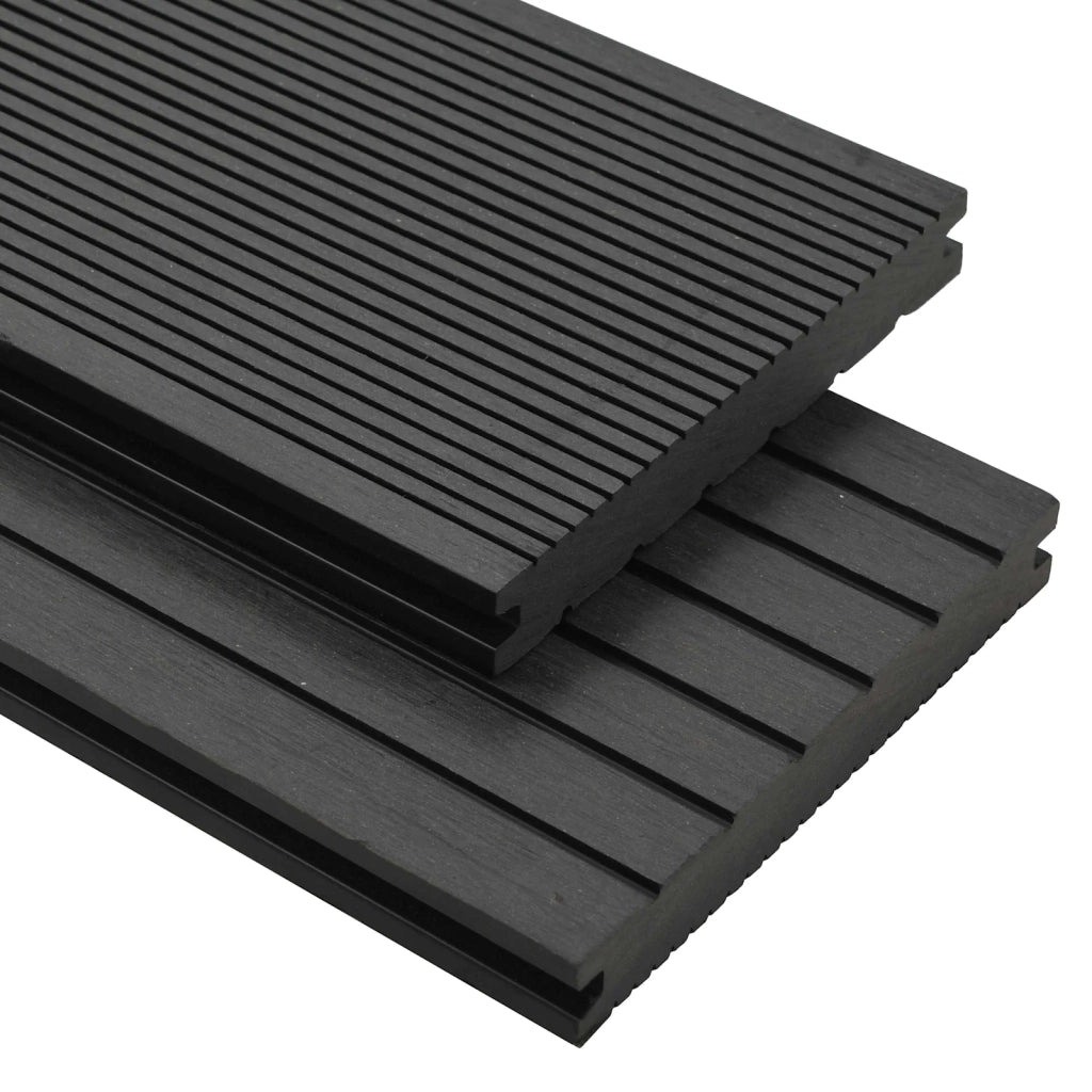 Pavimento da Deck 4 pcs Nero WPC 42046653